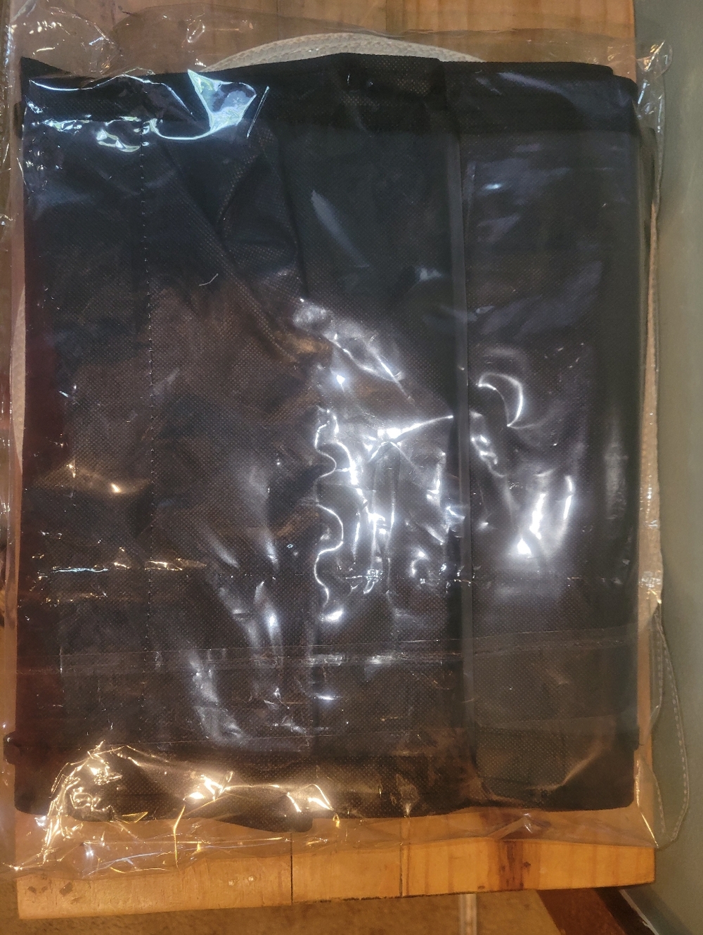 2 Pak Hanging Over-the-Door Purse Organizer in Black - Picture 2 of 2